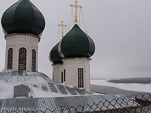 The view from the bell tower.